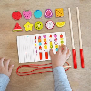 Beads Sequencing Toy Hand Eye Coordination Educational Fine Motor Skills Toy - Picture 1 of 7