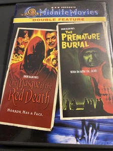 The Masque Of the Red Death & The Premature Burial (DVD SET) Midnite Movies - Bild 1 von 3
