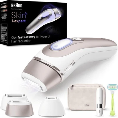 BRAUN Smart IPL Skin i·expert PL7249 Haarentfernungsgerät 3 Aufsätze App B-WARE - Bild 1 von 3
