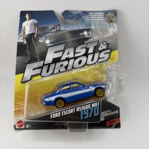 FAST AND FURIOUS DIECAST (FORD ESCORT RS1600 MK1 1970) BRAND NEW IN BOX - Picture 1 of 2