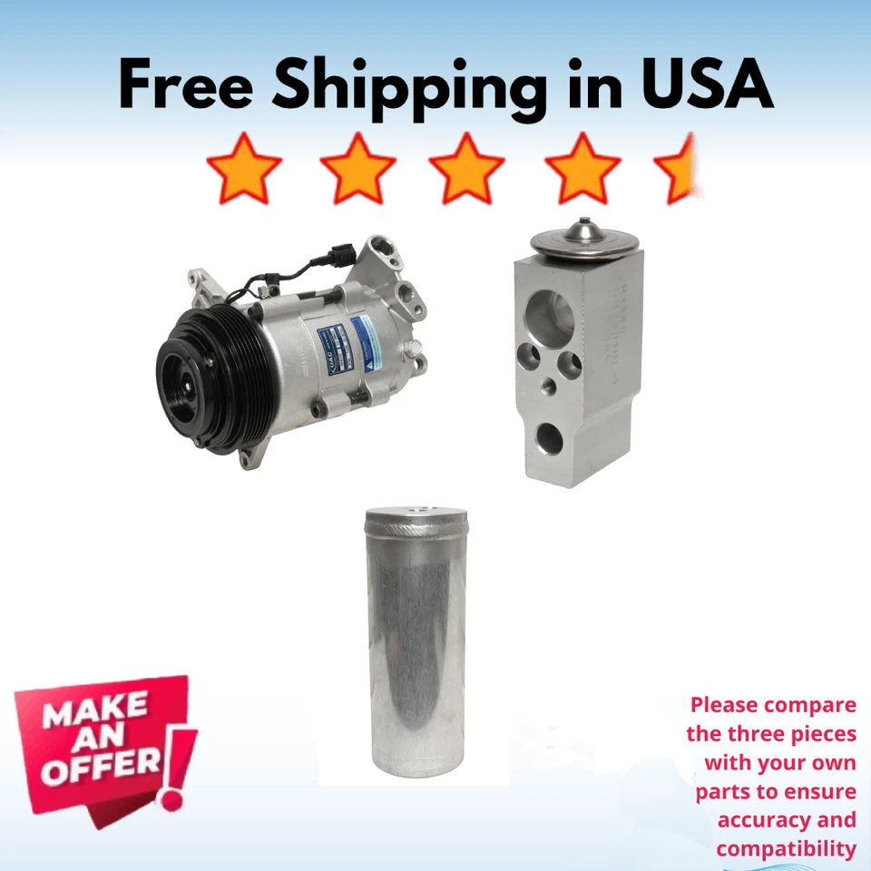 Kit Compresor Aire Acondicionado Nissan Quest 2004-2009 Foto 1 de 1