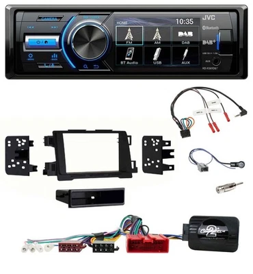 JVC Bluetooth Lenkrad USB DAB Autoradio für Mazda 6 2013-2015 schwarz - Bild 1 von 4