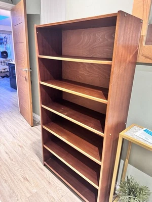 Retro Teak Bookshelf - Image 1 of 2