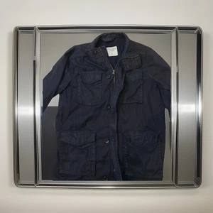 Chaqueta utilitaria militar XL negra 4 bolsillos delanteros informal Abercrombie&Fitch para hombre. - Imagen 1 de 12