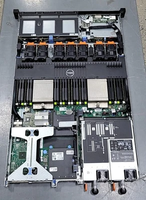 DELL POWEREDGE R620 8x2.5" Server 2*XEON E5-2640 2.5GHz 64GB SEE NOTES - Image 1 of 4