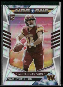 2022 Panini Rookies & Stars Airborne Silver Sam Howell #AI-21 RC Commanders - Picture 1 of 2