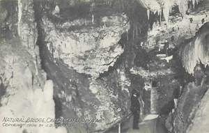 Postcard Natural Bridge Caverns of Luray Virginia VA 1906 By JD Strickler - Bild 1 von 2