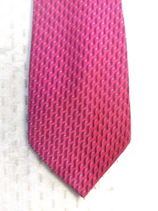 ROCCOBAROCCO SILK POLYESTER TIE CRAVATTA SETA SELF TIPPED MADE IN ITALY A1014 - Picture 1 of 5
