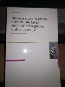 MACHIAVELLI REDEN ÜBER DAS ERSTE DEKA VON TITO LIVIO, KUNST DES KRIEGES 2 BÄNDE - Bild 1 von 3
