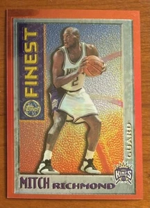1995-96 Finest Mystery Basketball MITCH RICHMOND #M17 Kings HOF - Picture 1 of 2