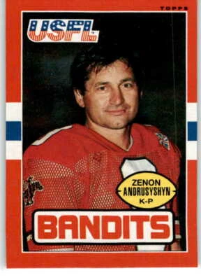 1985 Topps USFL  #123 Zenon Andrusyshyn   Tampa Bay Bandits - Image 1 of 2