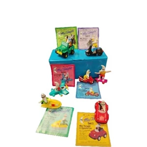 McDonald’s Happy Meal Toys 1988 Moon Man Mac Tonight Lot Of 7 All Different - Picture 1 of 9