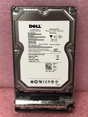 Dell YP777 500GB 3gbs SAS 7.2K 16GB - Image 1 of 3