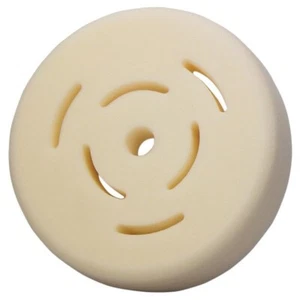 TP Tools 8" Dia Finishing White Foam Pad, 90 ppi, Made in USA #SM-44-778 - Picture 1 of 1
