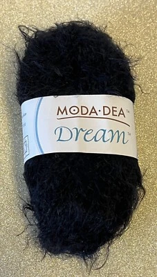 One new skein Moda Dea Dream yarn black 3002 - Image 1 of 4