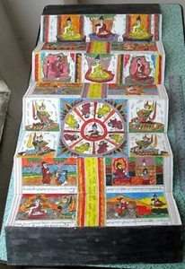Blessed Vintage Illustrated Buddhist Sutra Wat Phra That Lampang Luang - Picture 1 of 9