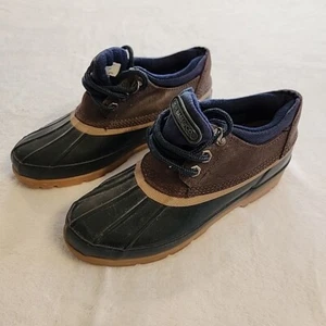 GH BASS Women’s Size US 7 Icicle Blue Purple Duck Rain Boots Shoes Retro Vintage - Picture 1 of 24