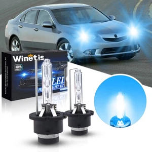 Bombillas de repuesto de faros de fábrica D2S HID 8000 K para Acura TSX 2004-2014 FABRICANTE DE EQUIPOS ORIGINALES - Imagen 1 de 7