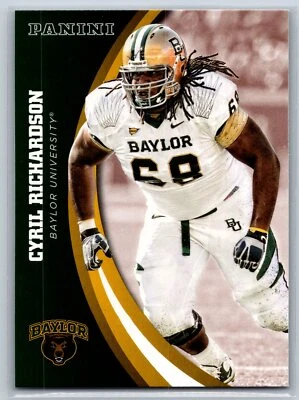 2016 Panini Collegiate Baylor Cyril Richardson #15 - Image 1 of 2