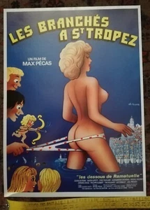 Les Branches A st Tropez Manifesto Poster - Picture 1 of 1