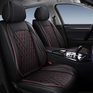 Full Set Car 5-Seat Cover Faux Leather Cushion Pad For FORD ESCAPE 2007-2024 - Picture 1 of 11