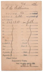 CHICAGO IL Postal Card THE PLANO MFG. CO. Machinery to SULLIVAN/MO MISSOURI 1894 - Picture 1 of 2