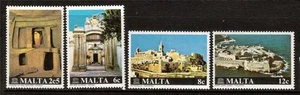 MALTA MNH 1980 SG641-644 MONUMENTOS MALTESES JUEGO DE CAMPAÑA DE 4 - Imagen 1 de 1