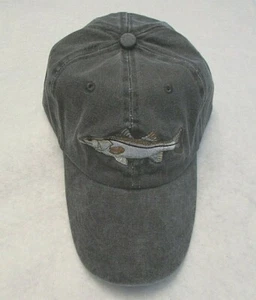 SNOOK Gorra Deportiva NEGRA Sombrero de Pesca Bordado Snook Pez Gorra Ajustable NUEVA AG44 - Imagen 1 de 5