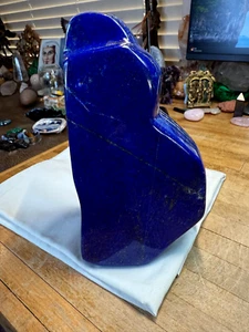 Lapis Lazuli Premium Afghanistan Crystal Mineral Gemstone Geode Specimen 000 - Picture 1 of 17