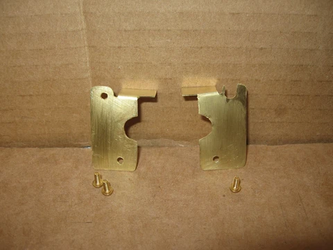 Self Winding Clock Western Union Railroad Clock Motor Contact Covers with Screws Cover