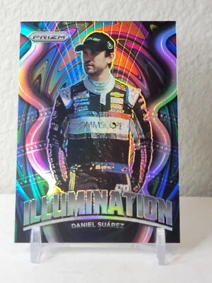 2022 PANINI PRIZM NASCAR DANIEL SUAREZ ILLUMINATION SILVER PRIZM HOLOGRAM - #1-9 - Image 1 of 2