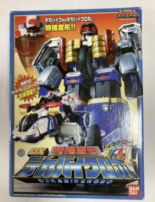 Power Rangers Dekaranger DX Deka Bike Robo Figure Megazord Bandai Japan Import - Image 1 of 4