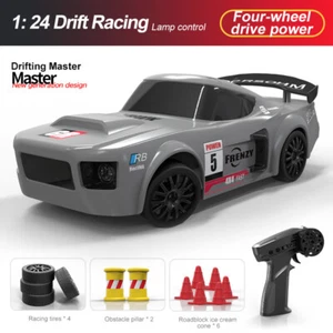 Ferngesteuertes Auto 2.4Ghz Auto 1/24 15KM/H 1:24 Drift Auto 3.7V 500MA Blau - Bild 1 von 18