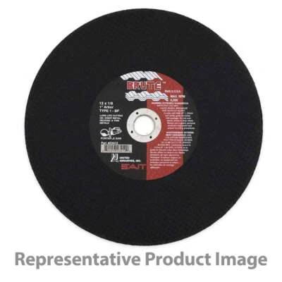 United Abrasives 23452 14X1/8X1 roda de corte de metal afiada resistente bruta 10 peças - Imagem 1 de 2