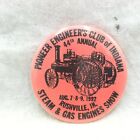 1992 Power Engineer's Club of Indiana Steam & Gas Engines Show pinback button