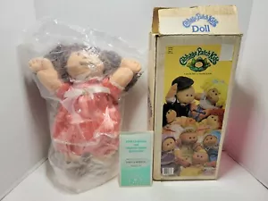 Cabbage Patch Kids Muñeca Huberta Certificado de Nacimiento Caja Completa 3706 Coleco 1986 - Imagen 1 de 12