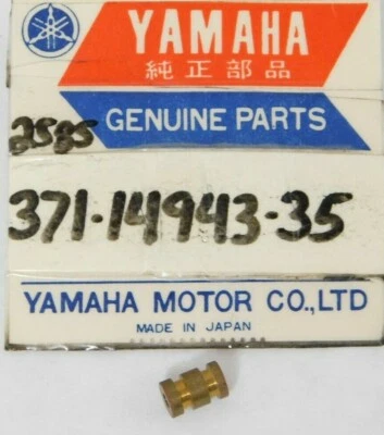NOS 1973-1975 Yamaha XS500 TX500 Carburetor Carb #140 Main Jet OEM 371-14943-35 - Image 1 of 3
