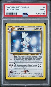 2000 POKEMON NEO GENESIS #16 16/111 TOGETIC HOLO PSA 9 MINT - Picture 1 of 2