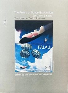 PALAU FUTURE OF SPACE EXPLORATION 2000 & BEYOND STAMPS MNH UNMANNED SPACECRAFT 1 - Picture 1 of 1
