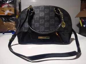 Anne Klein Satchel Multi Black Bag - Picture 1 of 12
