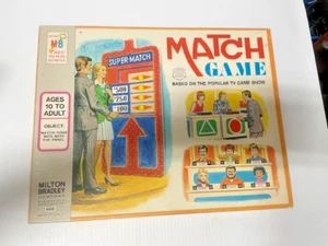 Vintage Match Game by Milton Bradley 1974 edition #4405 FC-92-TOP - Picture 1 of 4