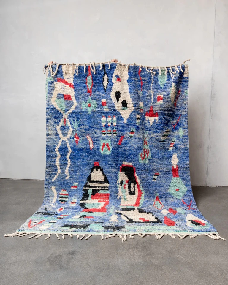 Vintage Berber moroccan Rug - Image 1 of 4