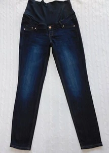 H & M Mama ― M Medium ― SKINNY HIGH RIB Full Panel Denim Maternity Jeans ― #CD84 - Picture 1 of 4