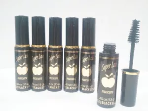 LOTE DE 6 MÁSCARAS DE PESTAÑAS DE MANZANA SUPER PESTAÑAS NEGRAS 0,45 oz cada una - Imagen 1 de 1
