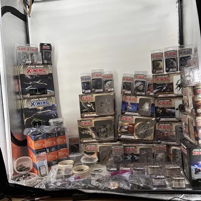 🔥Star Wars X-wing Miniatures Game. Close To A 2000 Piece Lot. Fantastic Set 🔥 - Image 1 of 4