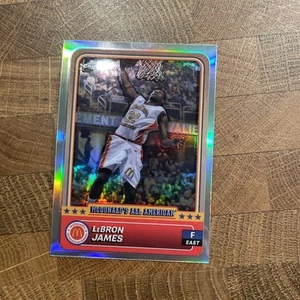 2024 Topps Chrome McDonalds All-American Refractor #50 Lebron James - Picture 1 of 2