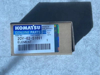 KOMATSU 20Y-62-51691 Filter ELEMENT Hydraulic Excavator Wheel Loader Genuine NIB - Image 1 of 4