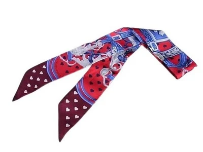Hermès Brides de Gala Love Silk Twilly Scarf Multicolor Accesorios para mujer - Imagen 1 de 4