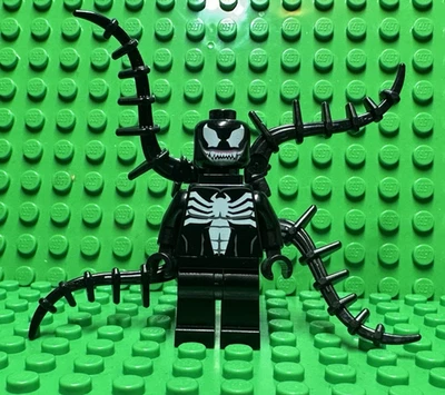 LEGO Venom Minifigura sh0055 Dientes Juntos - De Juego de Spider-Man Retirado 76004 Foto 1 de 4