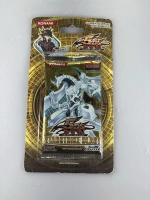 2010 ENGLISH Yugioh 5DS Starstrike Blast Blister Pack 1st First Edition NEW! - Image 1 of 4